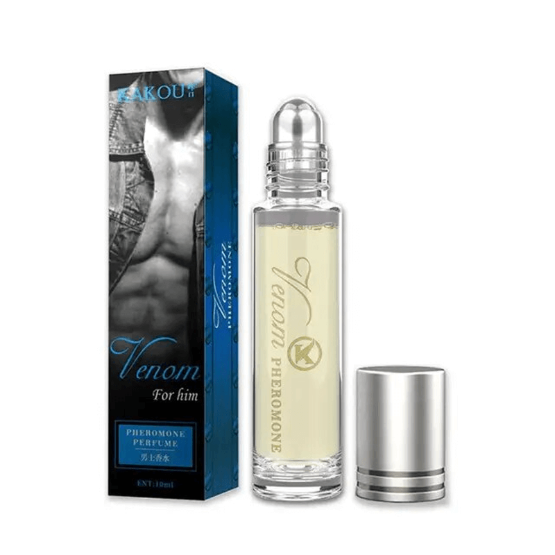 Venom Lusthöjande Parfym 10ml, Feromonparfym för Kvinnor & Män, Roll-On Eterisk Oljeparfym