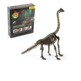 Dinosauriefossil Grävkit för Barn - Arkeologisk Utgrävning och Montering av Dinosaurieskelett, Lärande Do-It-Yourself